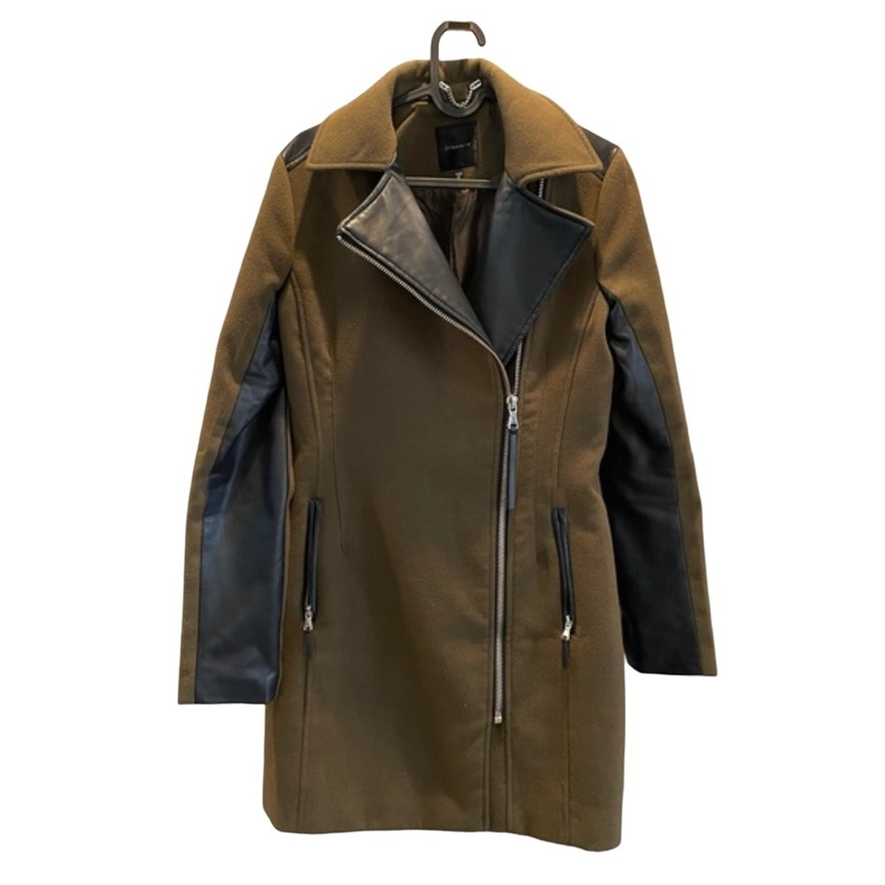 Dynamite Trench Coat faux leather